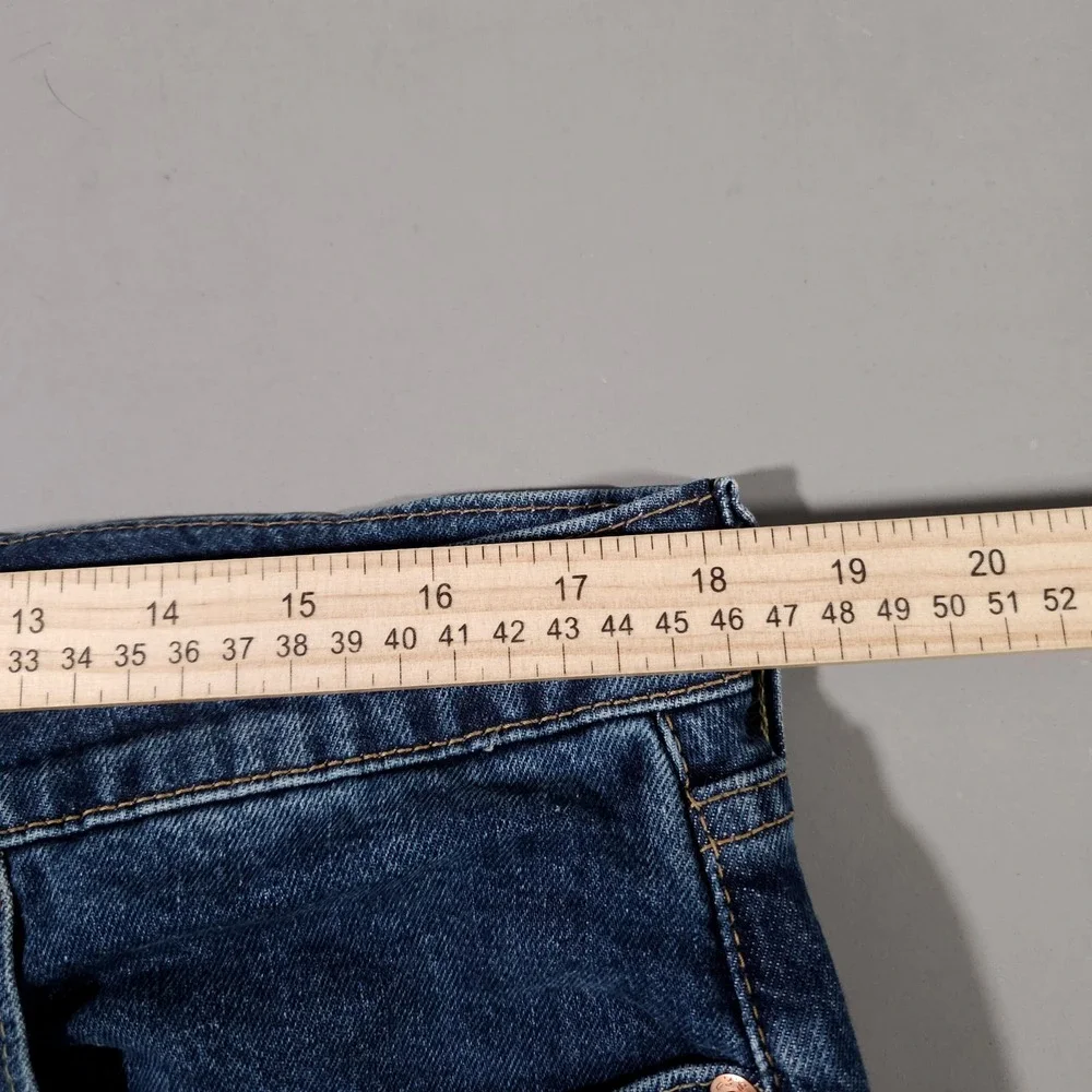 Levi's 512 Slim Taper Jeans Mens 36x30 Blue‎ Premium WaterLess Stretch Denim